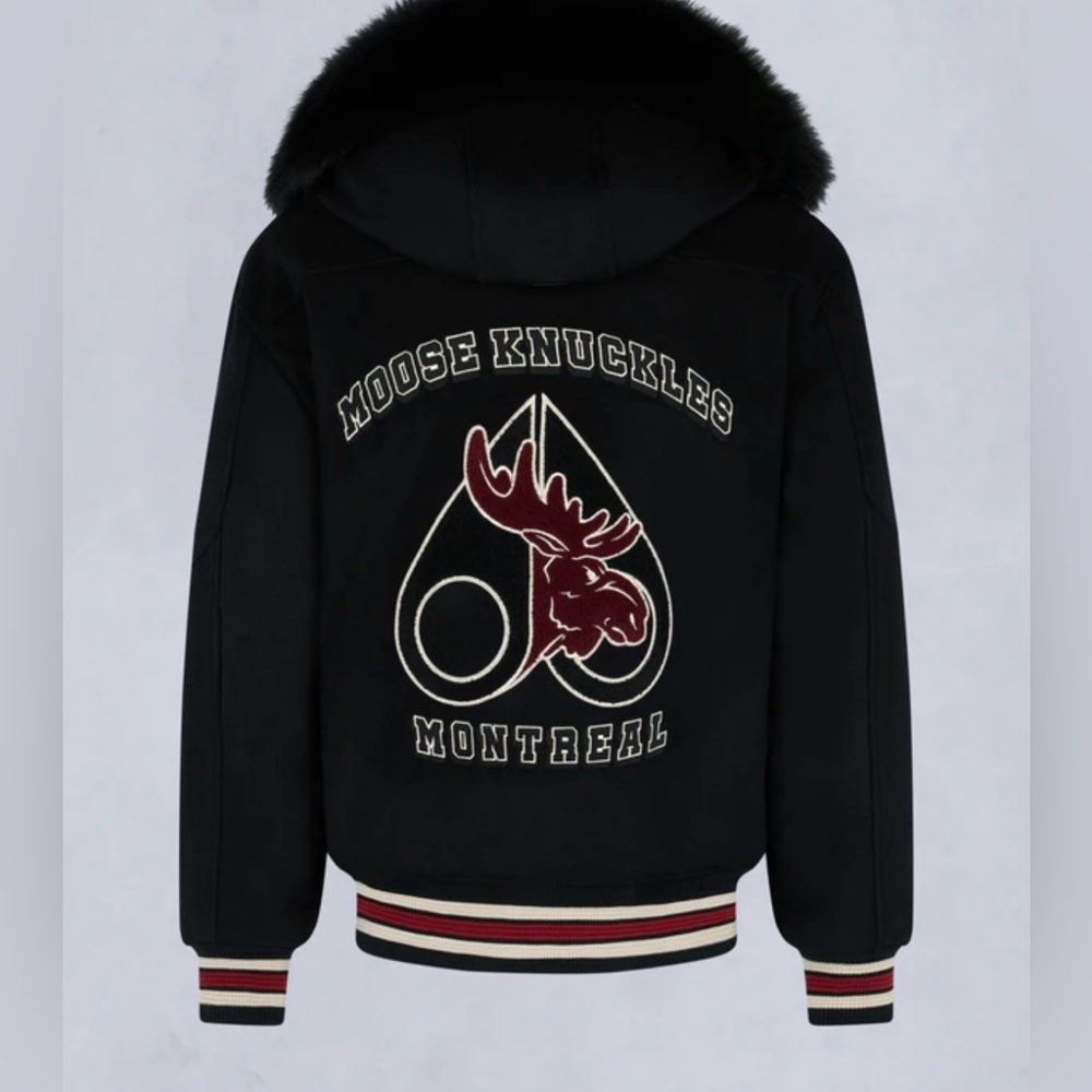 moose knuckle NHL jacket